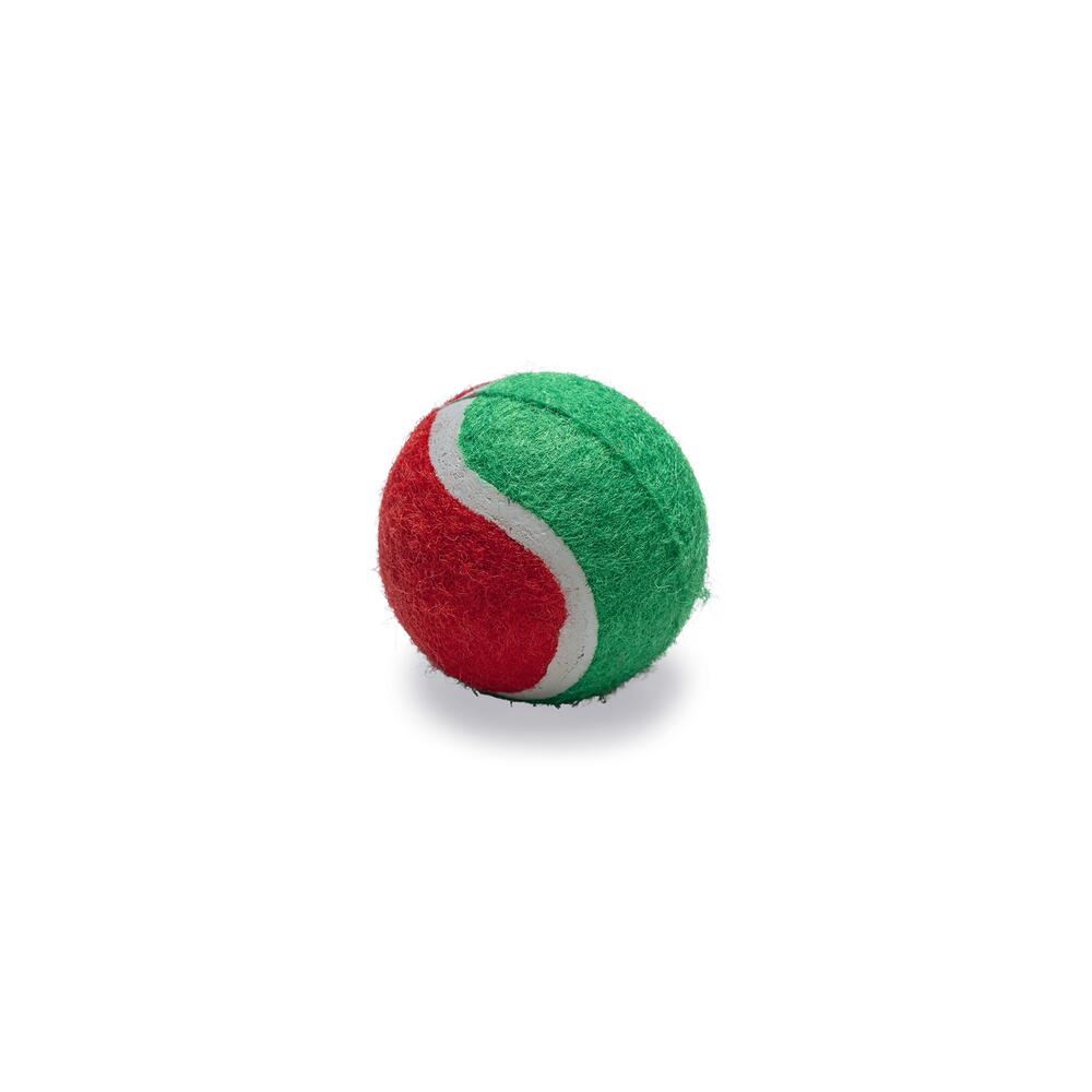 Beeztees Xmas Katzenspielzeug Weihnachtstennisbälle - 3 Stück 