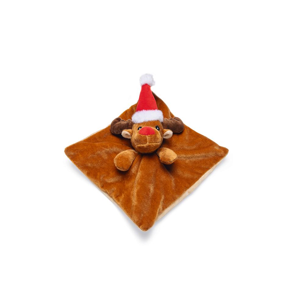Beeztees Xmas Weihnachtskuscheltuch Rentier 