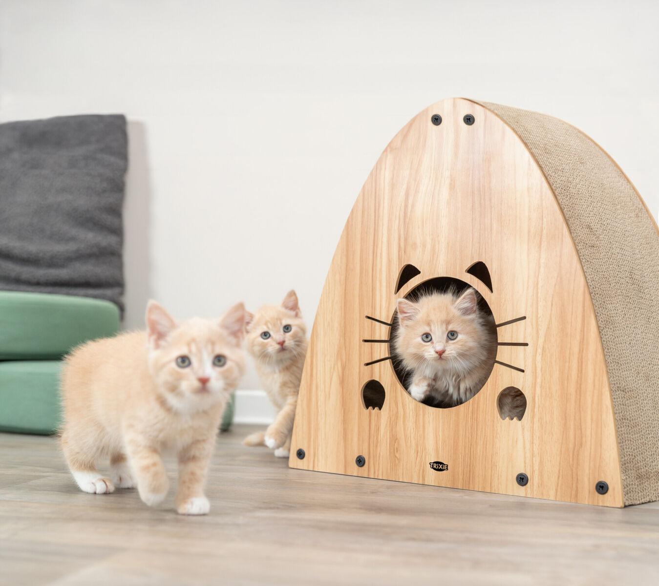 Trixie Kratzhaus aus MDF/Pappe 