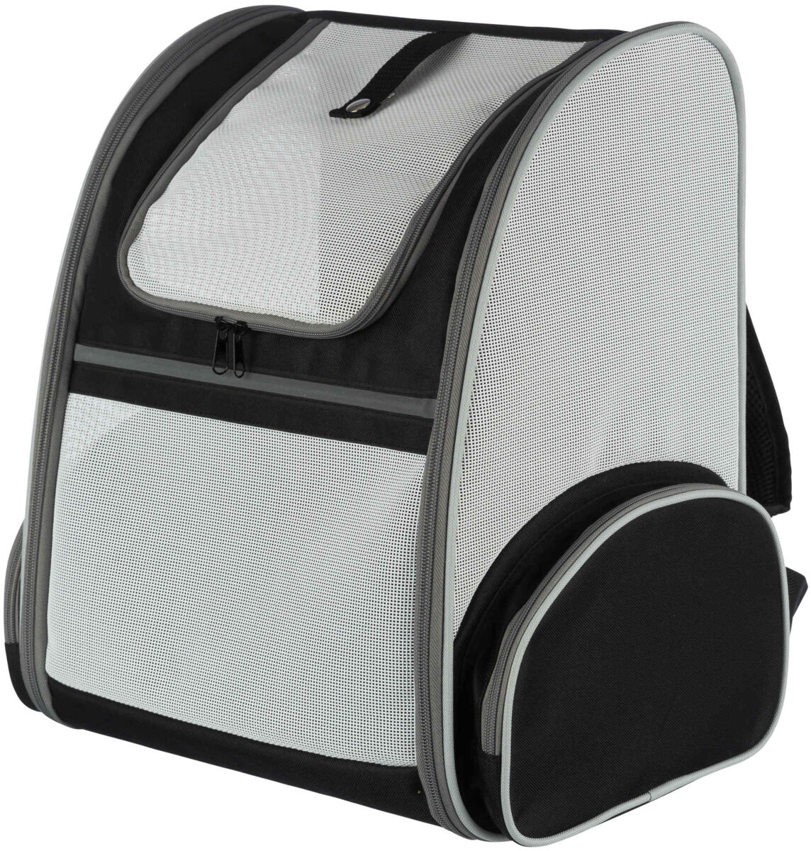 Trixie Rucksack Chloe - Hellgrau/Schwarz 