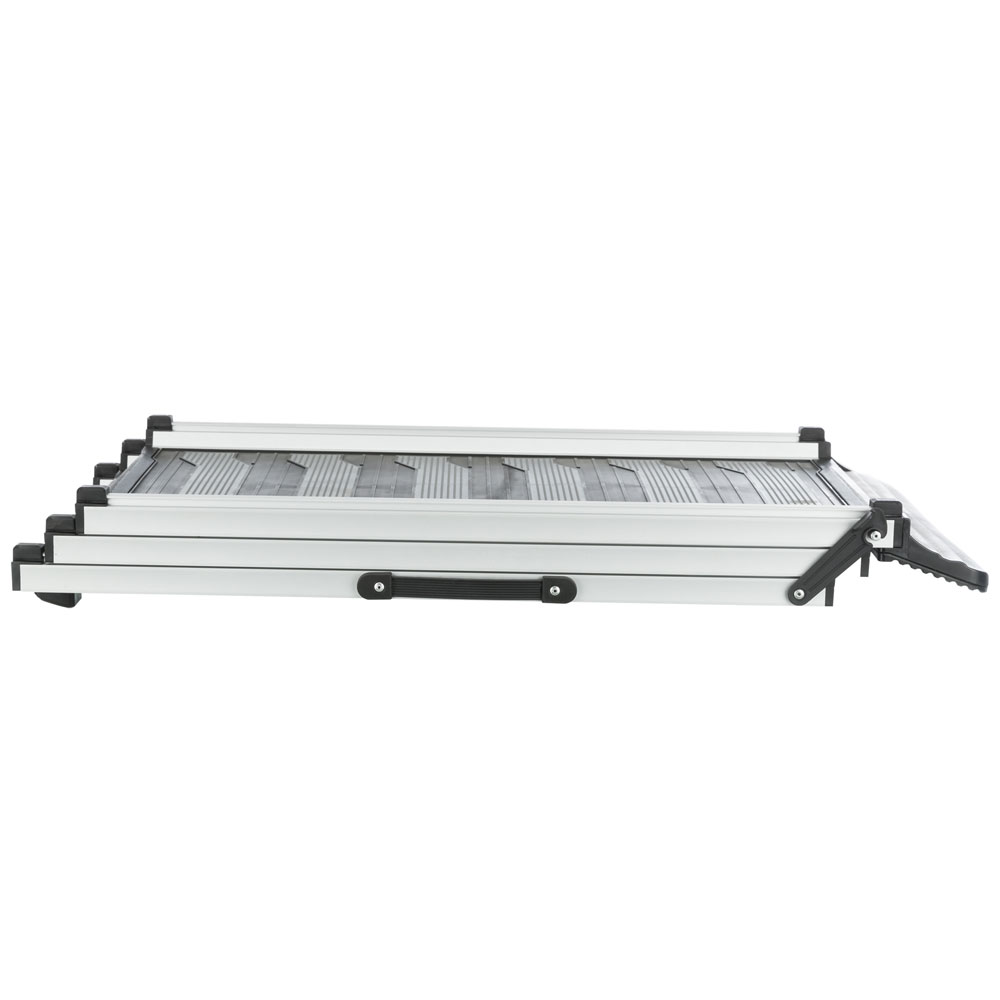 Trixie 3-fach Teleskop-Rampe, Aluminium/TPR 