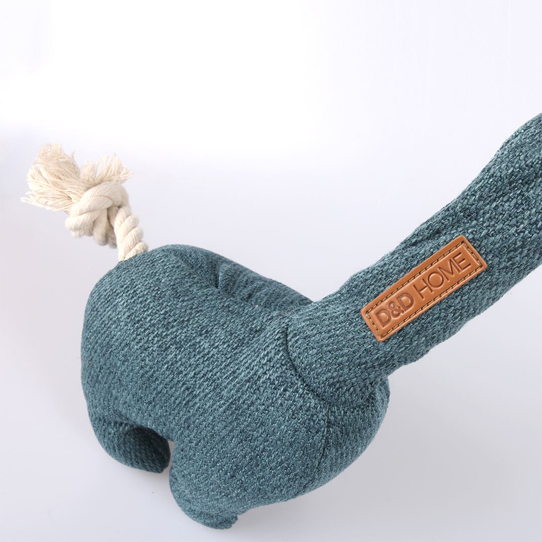 D&D Hundespielzeug Chenille George - blau 