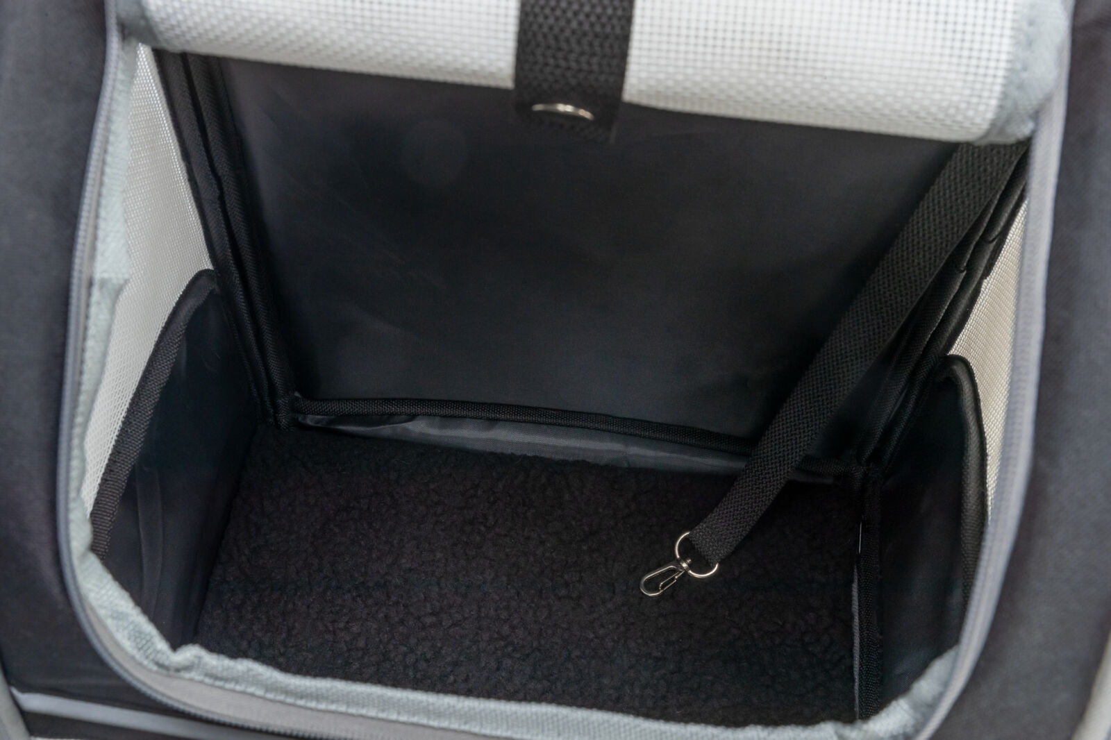 Trixie Rucksack Chloe - Hellgrau/Schwarz 