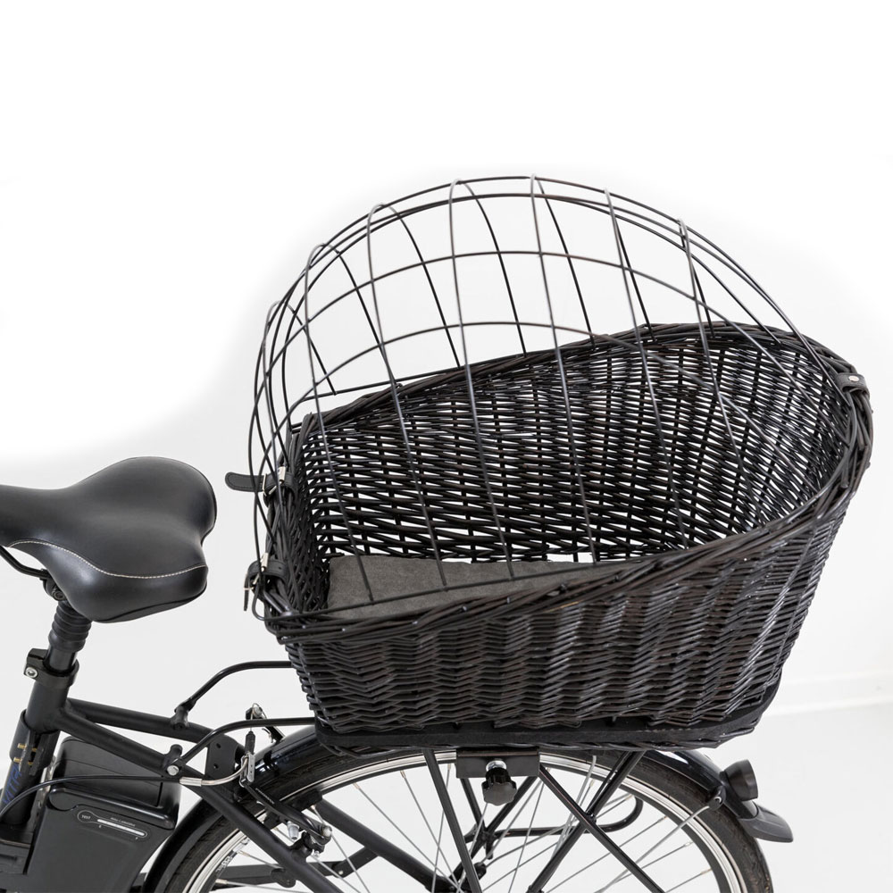 Trixie Fahrradkorb aus Weide für Gepäckträger 