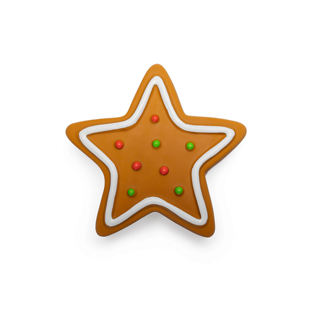 Beeztees Xmas Latex-Spielzeug Lebkuchen 