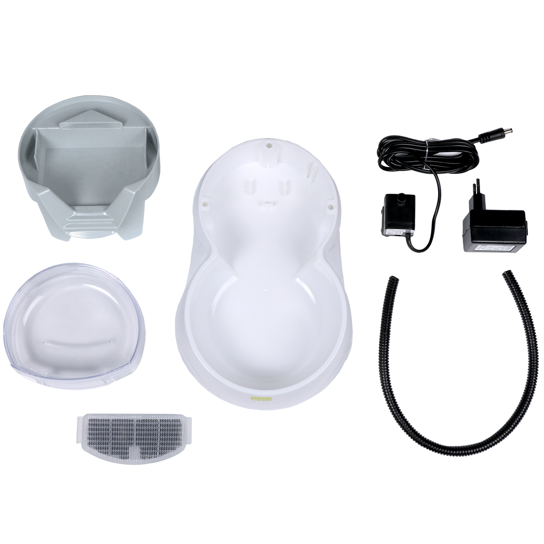EBI Pet Feeder 2in1 - Grau 