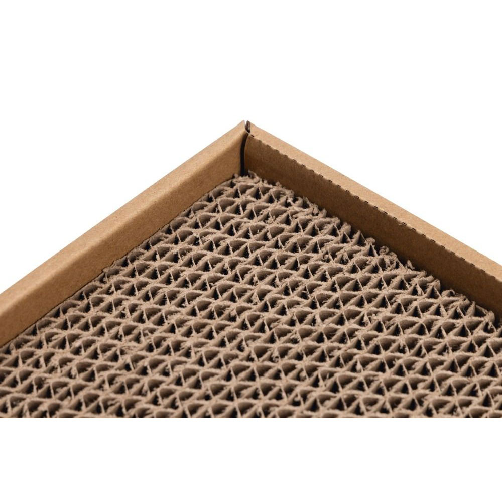 Beeztees Minus One Kratzbrett aus Pappe 48,5 x 12 x 5 cm