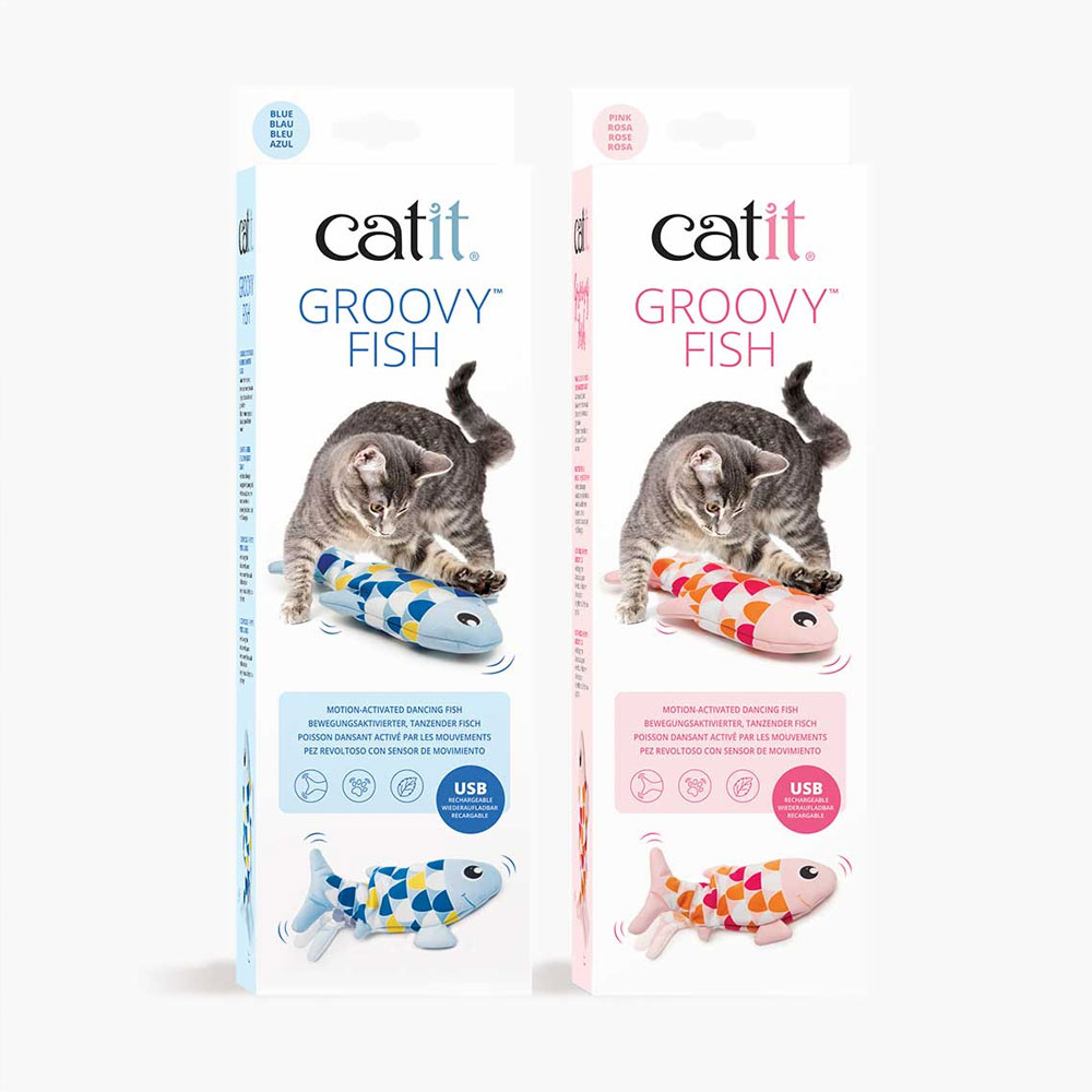Catit Groovy Fish - bewegungsaktivierter Fisch 