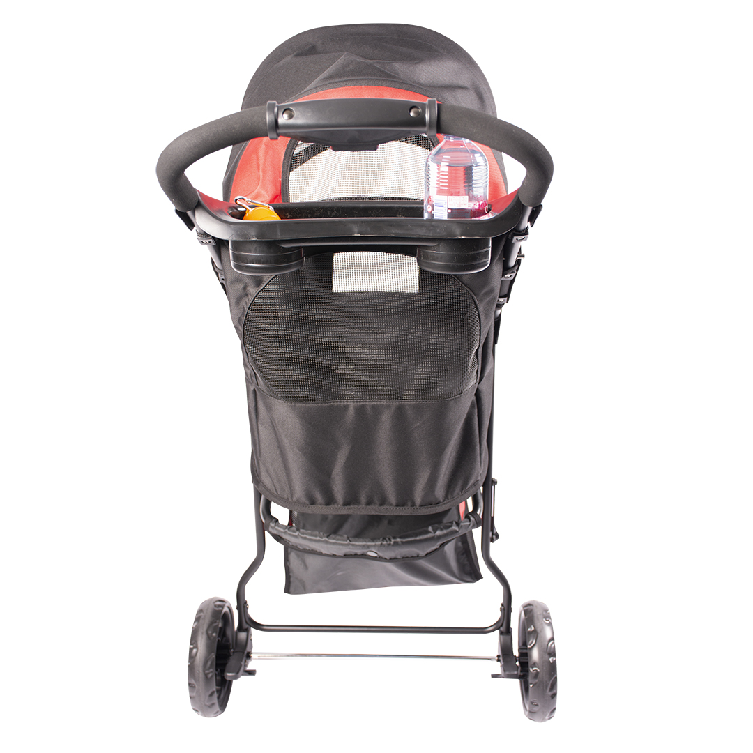Duvoplus 3-Rad Buggy - Schwarz/Rot 