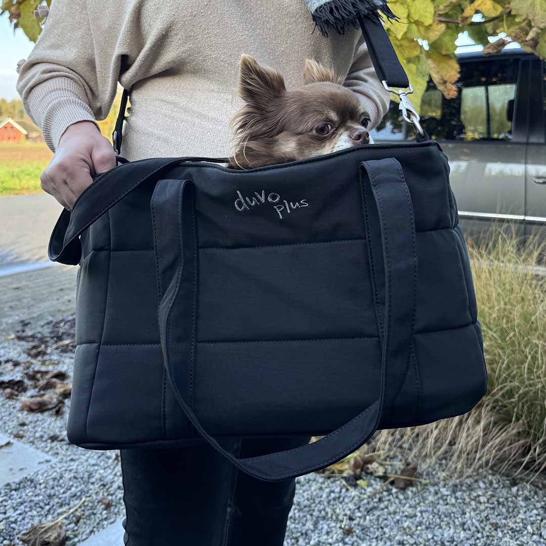 Duvoplus Tragetasche Trail 2-in-1 - schwarz 