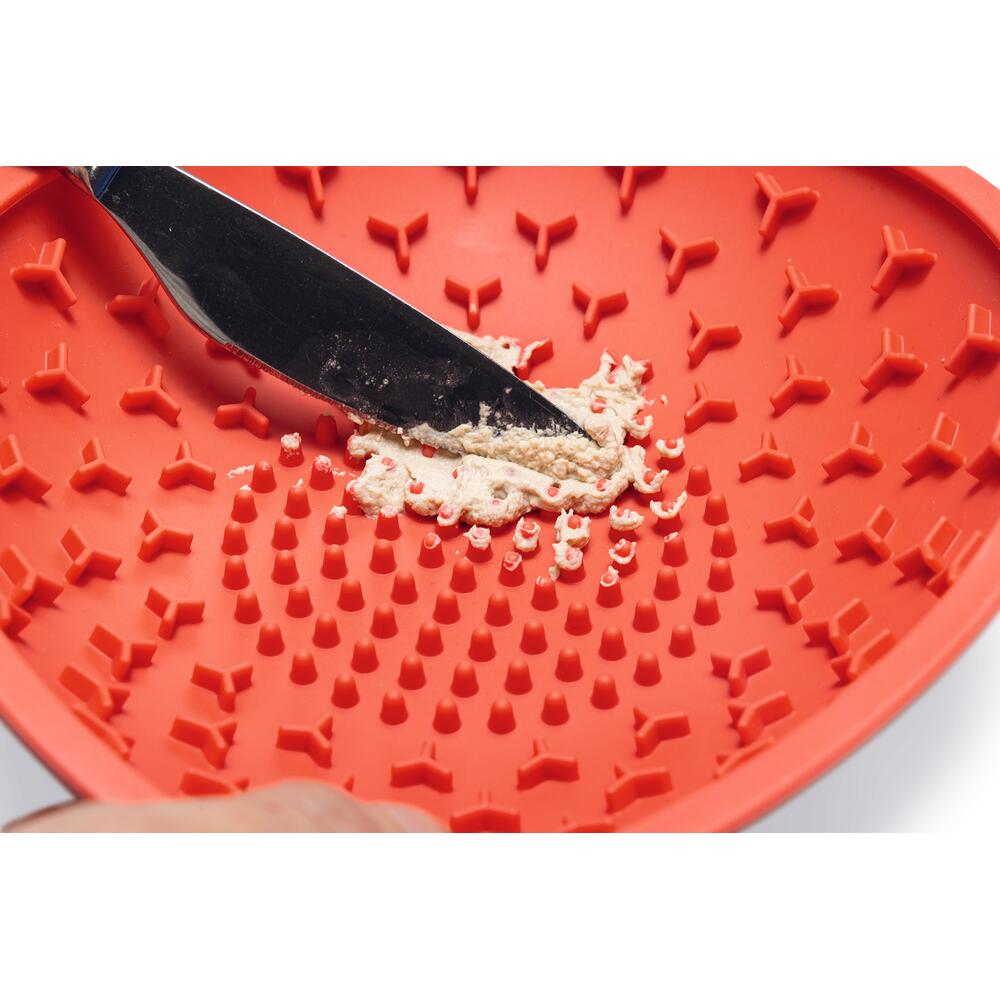 Beeztees Leckmatte Schale - rot 