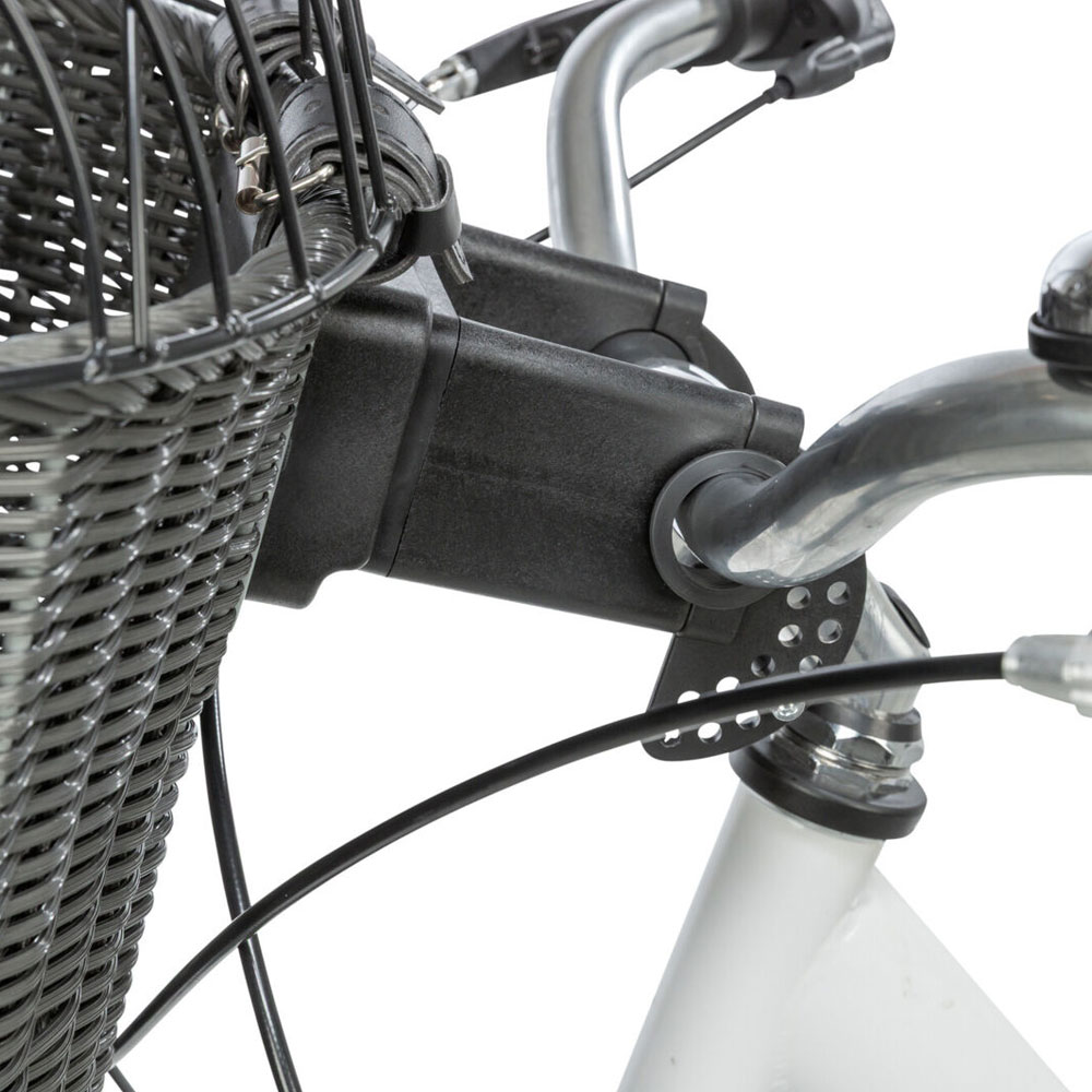 Trixie Front-Fahrradkorb aus Polyrattan 